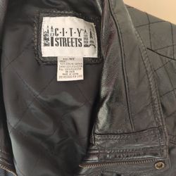 Genuine Leather Jacket From City Streets
