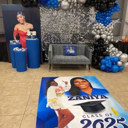 Grad party decor 