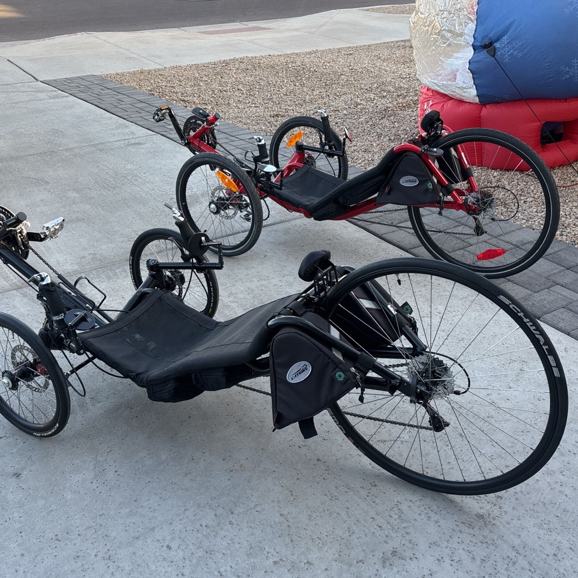 2 Catrike Recumbents Exc Cond