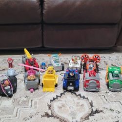 Paw Patrol Vehicles and Figures BUNDLE