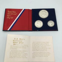 U.S. Bicentennial Set. 40% Silver Proof Coins.