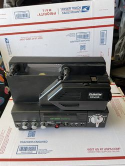 CHINON SP-300 Sound Projector w/ Screen