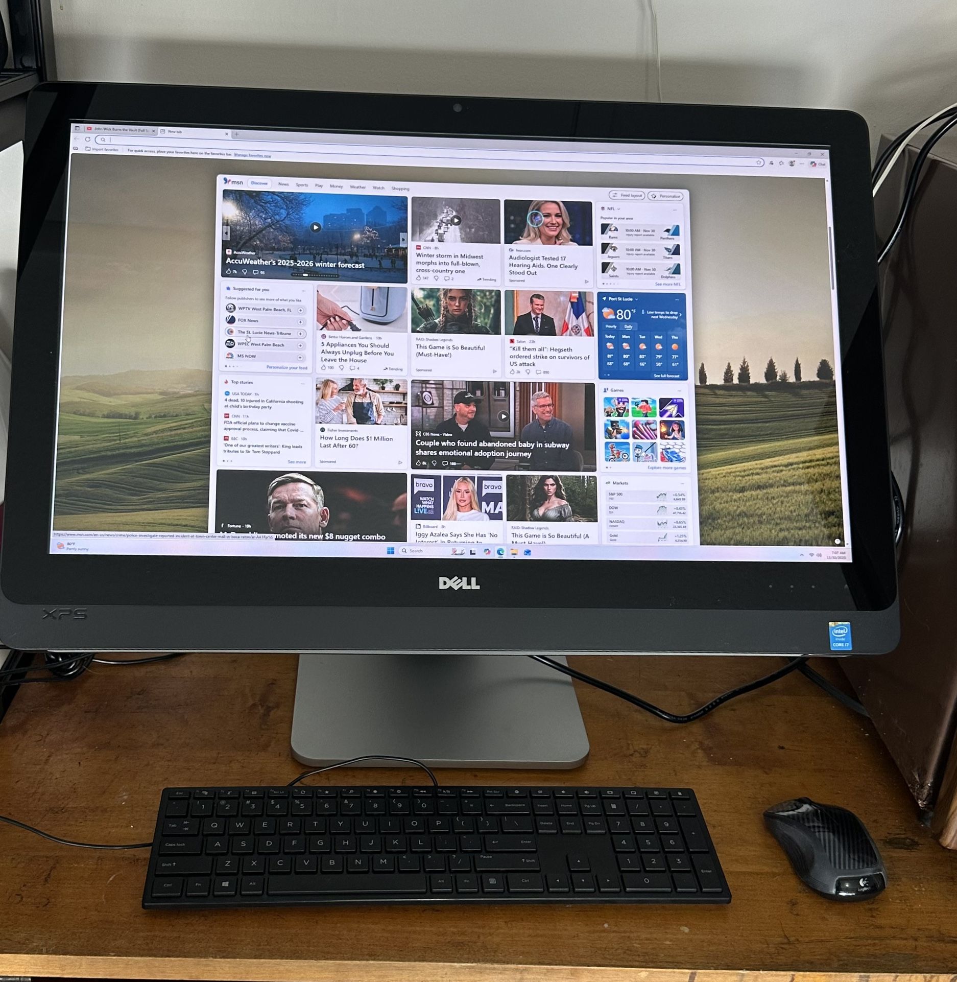 DELL XPS 2720 All In One Touchscreen PC I7 16 GB 1TB SSD