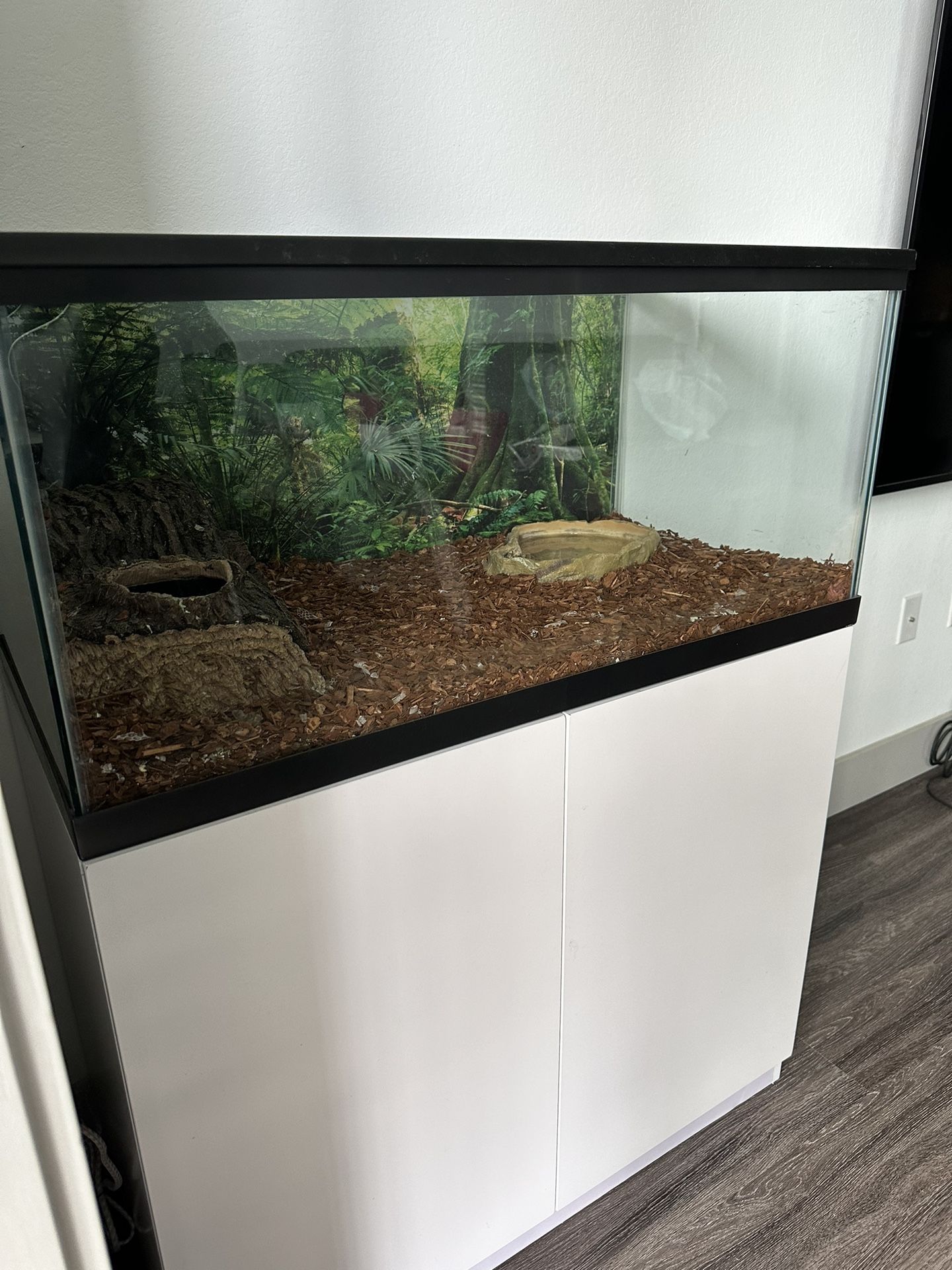 Reptile Tank / Fish Tank With Stand