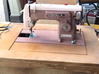Mid-century sewing table