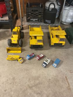 Vintage Tonka trucks