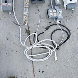 Electrical boxes and outlets