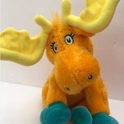 Kohls Cares Thidwick The Bighearted Moose Plush Stuffed Animal Toy 10" Dr Seuss