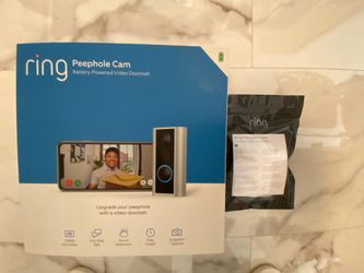 NEW- Ring video doorbell