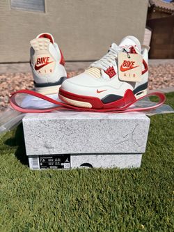 Nike Air Bike Jordan 4 Retro OG Nigel Sylvester Brick After Brick NEW/RECEIPT SIZE: 7.5 NO HAGGLING FIRM $320 ONLY!