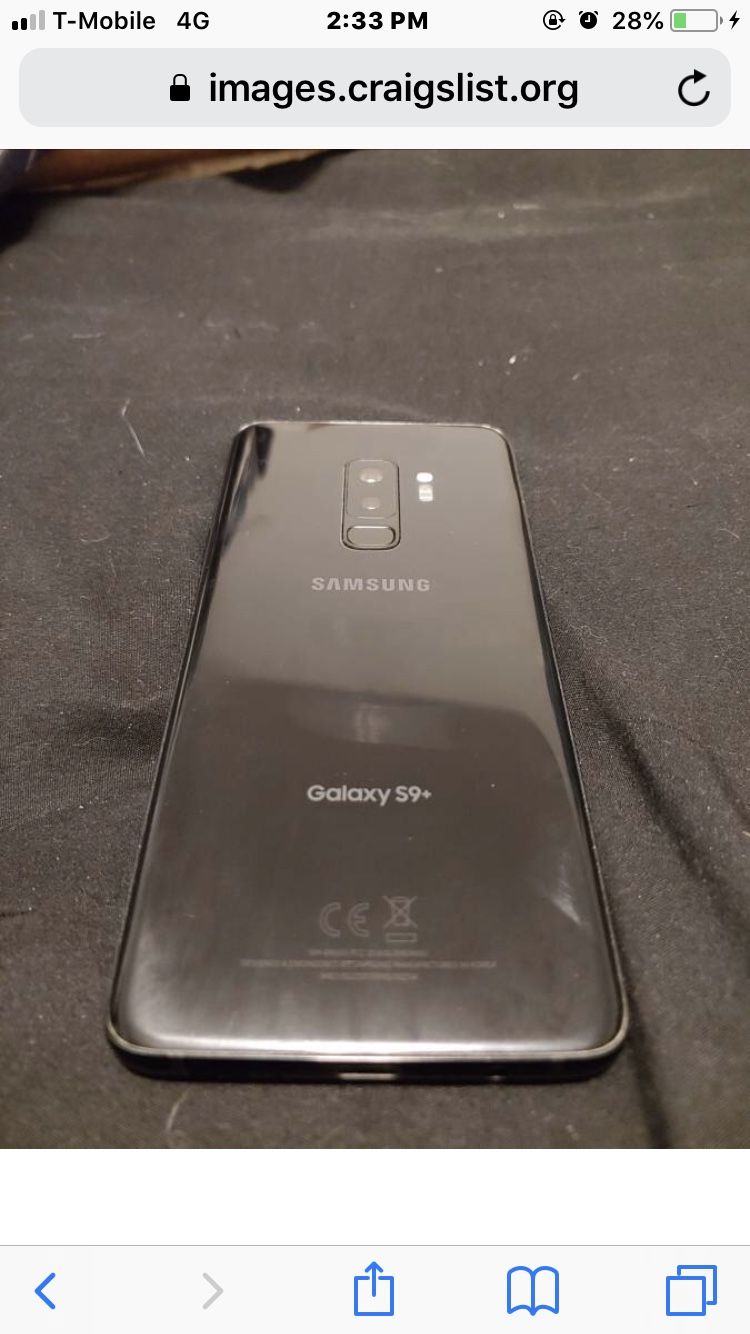 Samsung Galaxy s9 plus