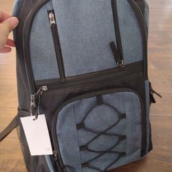 Brand new navy backpack large capacity