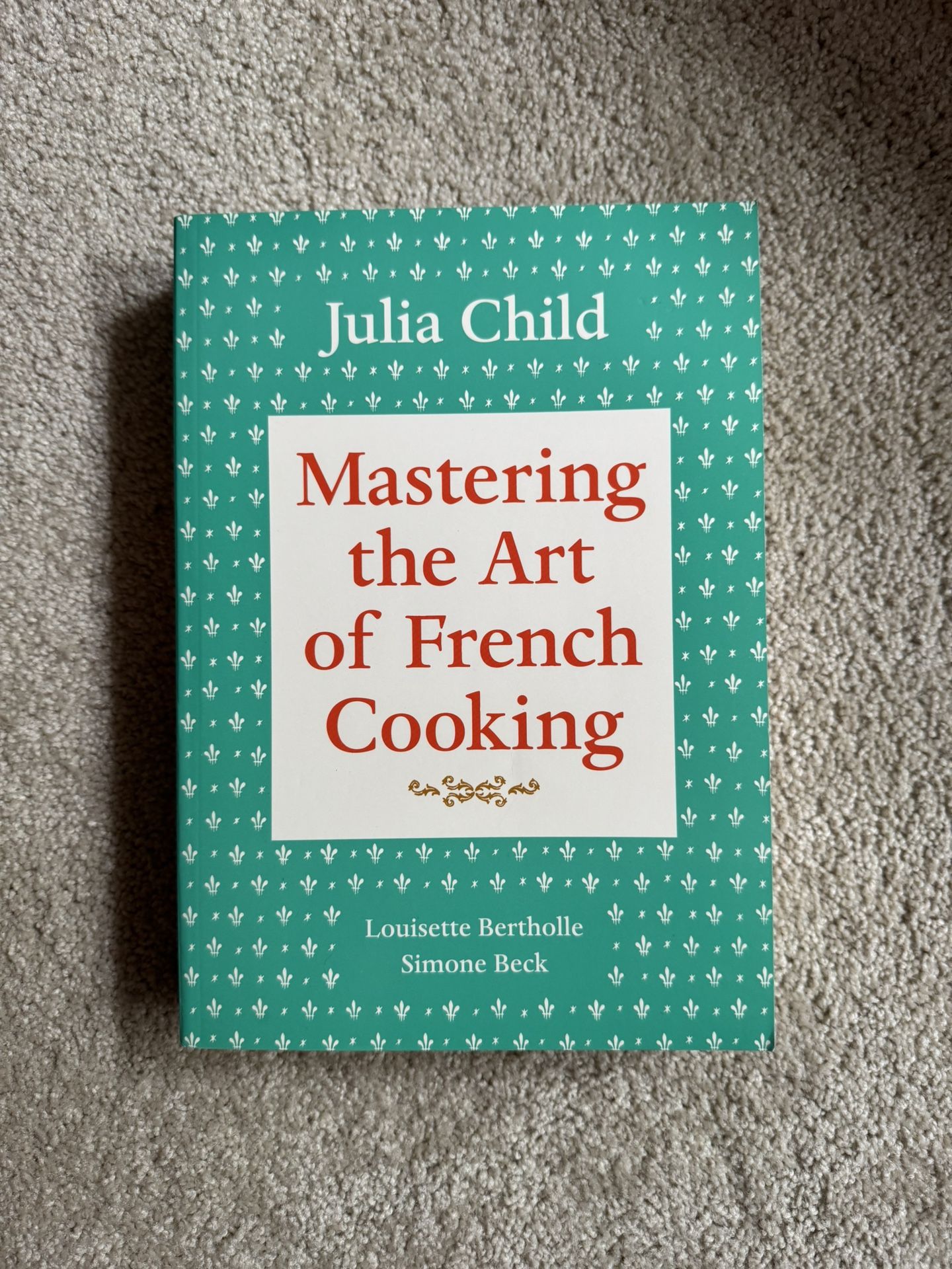 New Mastering The Art Of French Cooking Paperback 