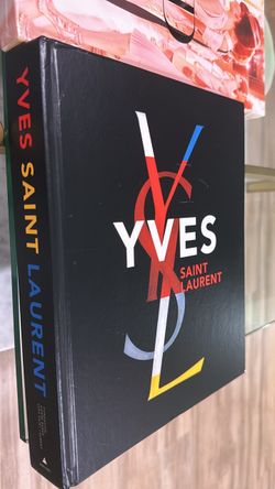YSL coffee table book