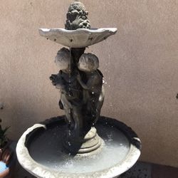 New Water Fountain Made Out Of Cement 55 X 27 
