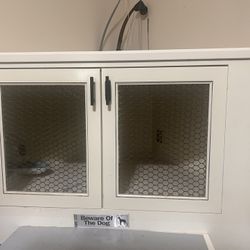 Corner Dog Kennel For Two Dogs 