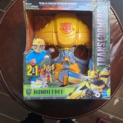 Transformers Bumblebee Mask And Action Figure Toy 