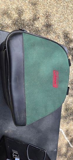 ​Coleman Blue Enamelware Camp Dining Set with Bag & Utensils