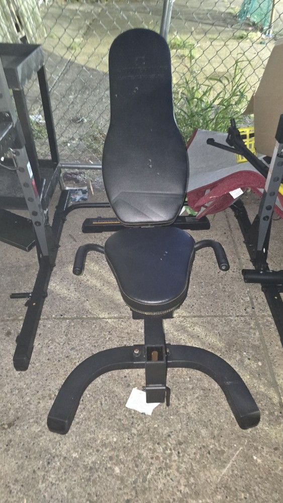 Powertec FID Bench With Leg Curl Attachment