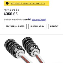 Rough country N3 premium loaded struts 