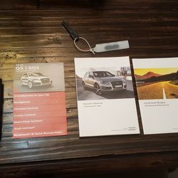2016 AUDI Q5 OWNERS MANUAL ~ Complete ~ Mint