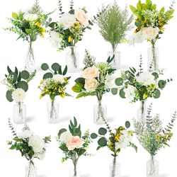 Flowers and waste set