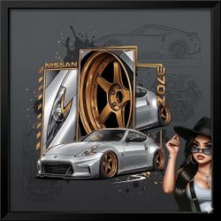 Custom car prints