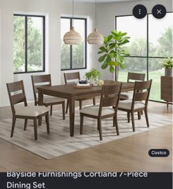 Cortland 7-Piece Dining Table Set