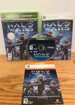 Halo Wars Microsoft Xbox 360 CIB Platinum Hits