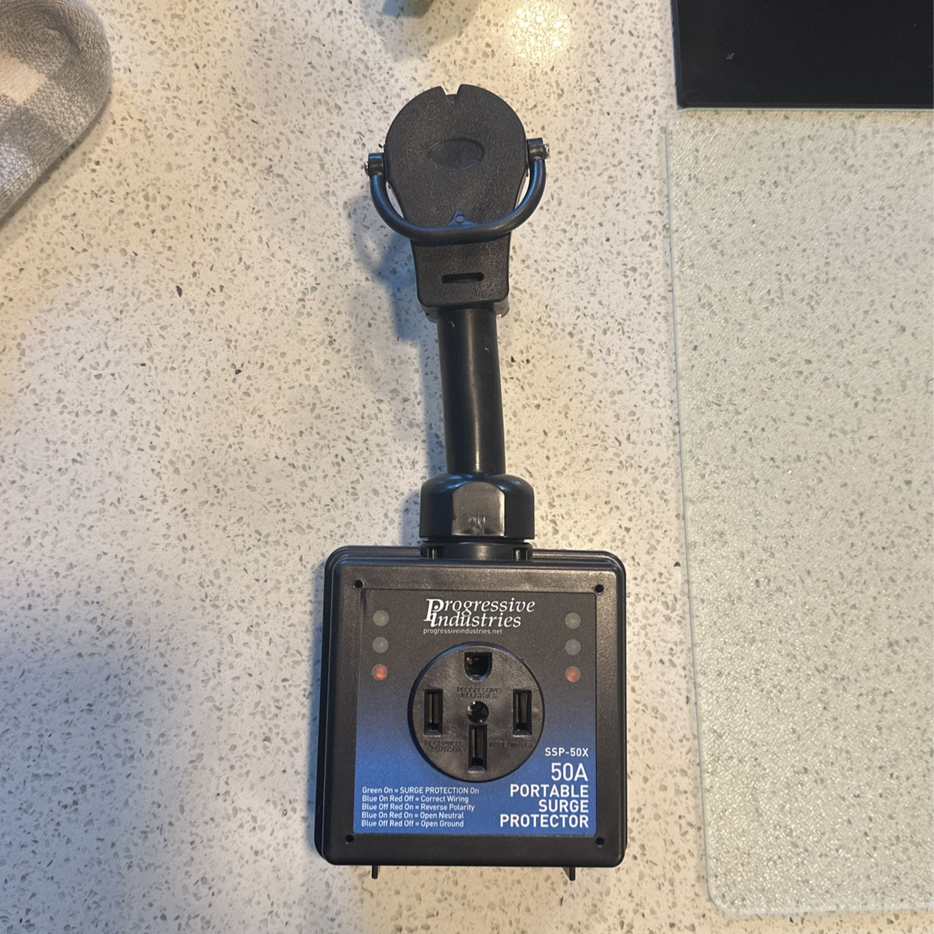 50 Amp Portable Surge Protector, Progressive Industries