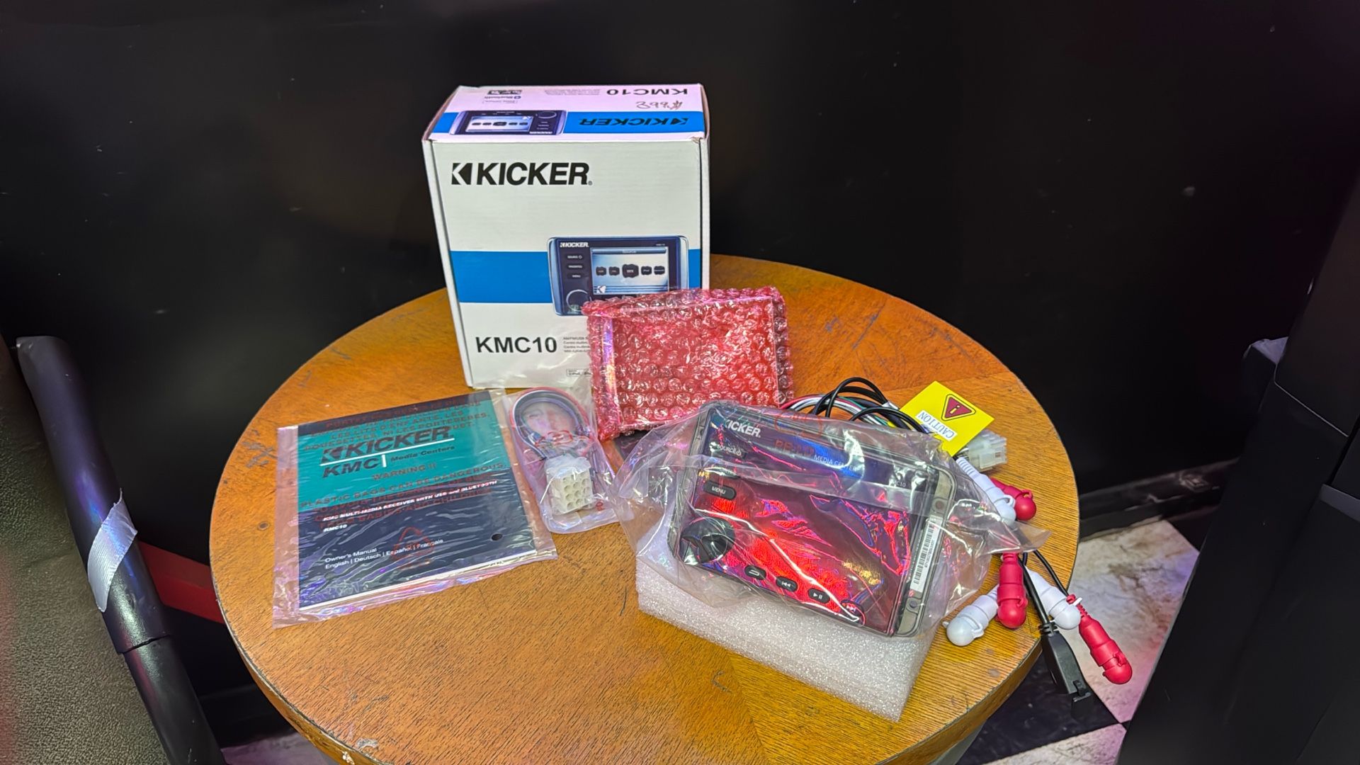 Kicker marine Radio with Bluetooth