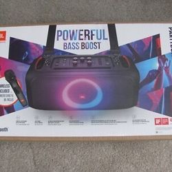 JBL PartyBox On The Go Bluetooth Speaker With Wireless Microphone