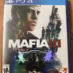 PS4 MAFIA 3 Video Game (CIB) $10