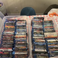 Huge Blu-ray Lot Of Almost 200 Movies All Like New 