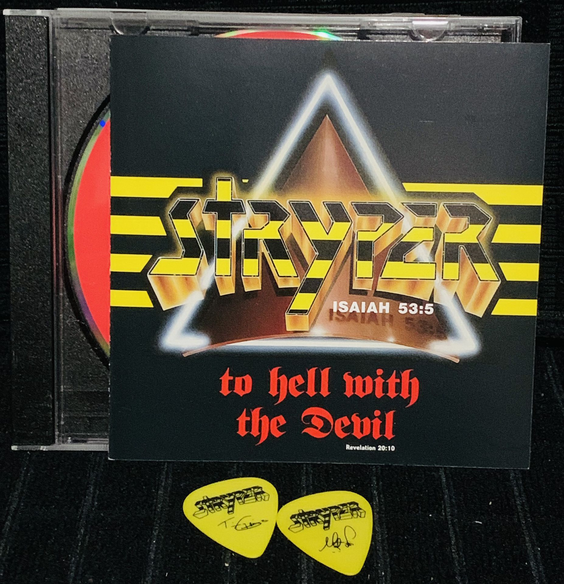 Autographed Stryper CD “To Hell With The Devil”