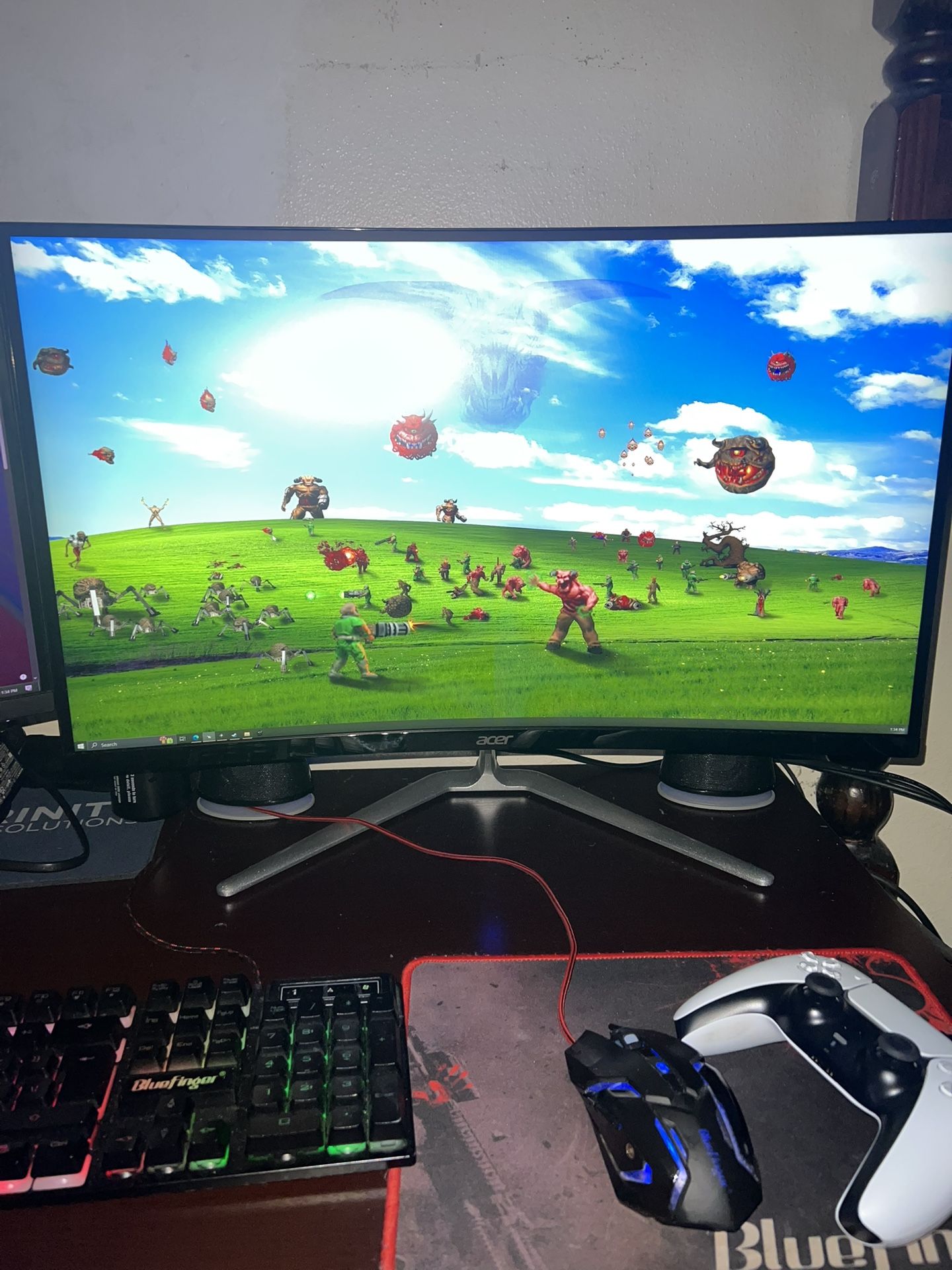 Acer 27 Inch Curved Gaming monitor