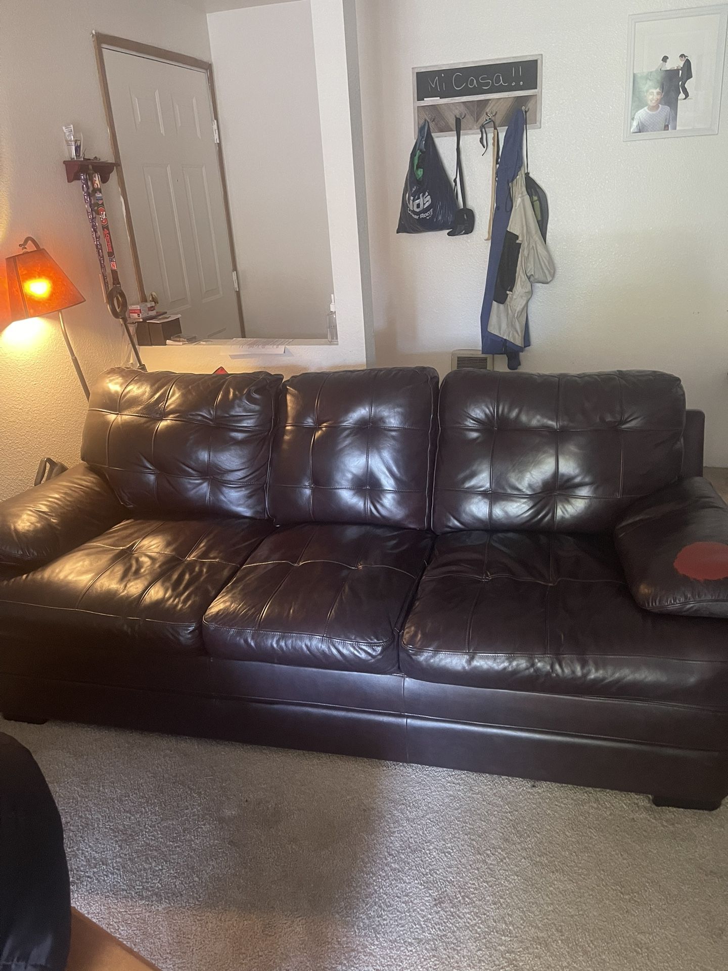 Leather Couch
