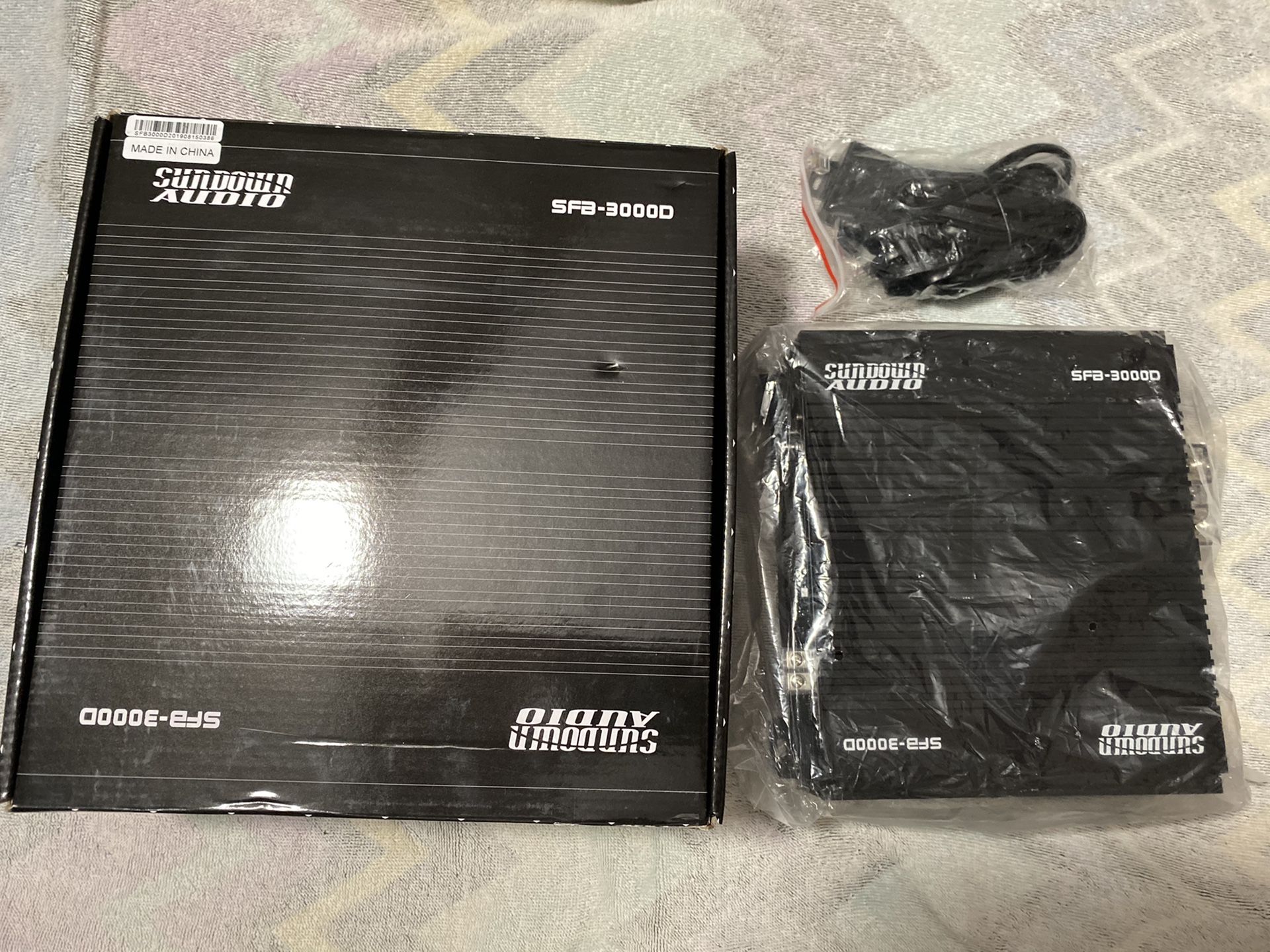 Sundown Audio SFB3000D Mono Block 3000 watt amplifier kicker JL audio