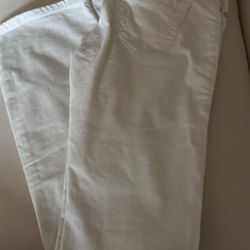 True Religion White Skinny Jeans