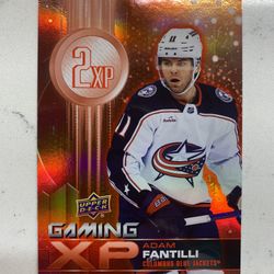2024-25 Upper Deck Gaming XP #GXP-12 Adam Fantilli - Columbus Blue Jackets