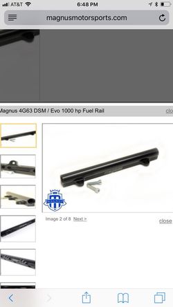 Magnus 4G63 DSM / Evo 1000 hp Fuel Rail