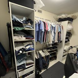 IKEA Double Closet Unit-------FREE!!!! ( Available After June 17)
