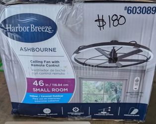 46in Ceiling Fan with Remote Control