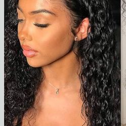 Lace Front Wigs Human Hair  22 inch