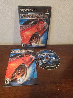 Need for Speed Underground PS2 PlayStation 2 Complete CIB Racing Video Game