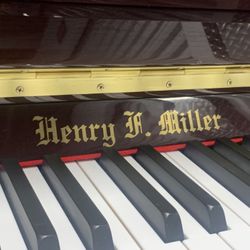 New Henry F Miller Studio Piano