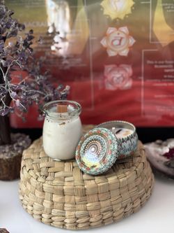 Lavender candles