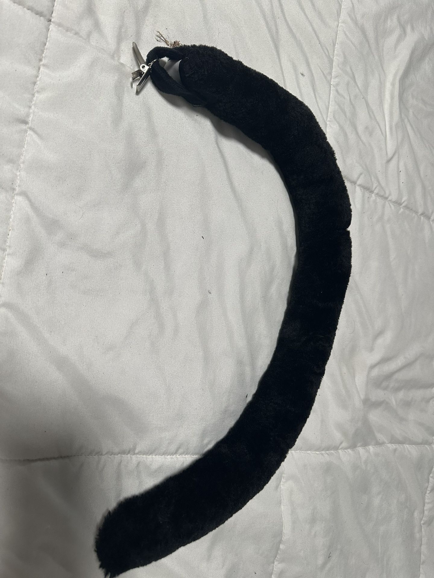 Halloween Costume Cat Tail. $2. Clip on.
