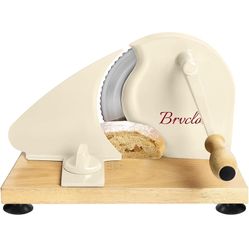 Manual Bread Slicer for Homemade Sourdough Bread, Adjustable Thickness&Evenly Slicing, Hand Crank Bread Slicer with Scale Line and Suction Cup, Serrat