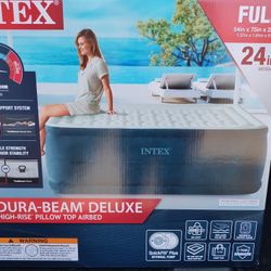 Intex Dura Beam Deluxe Air Mattress (Full)